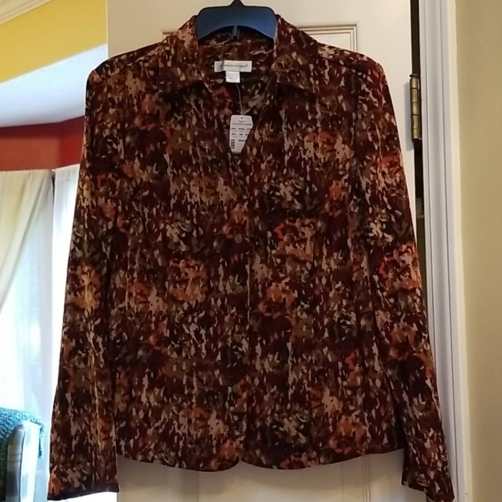 NWT Christopher & Banks Fall Layering Jacket